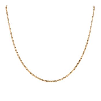 18ct Yellow Gold Fancy Chain 36"