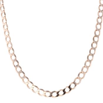 9ct Yellow Gold Curb Chain 24"