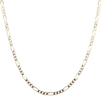 9ct Yellow Gold Figaro Chain 20"