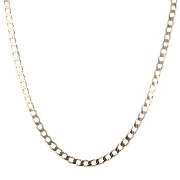 9ct Yellow Gold Curb Chain 20"