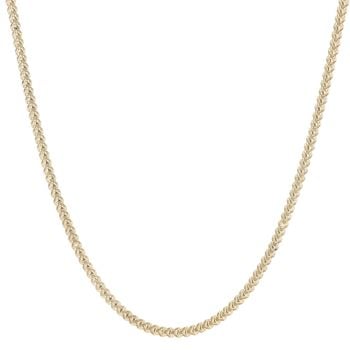14ct Yellow Gold Fancy Chain 22"
