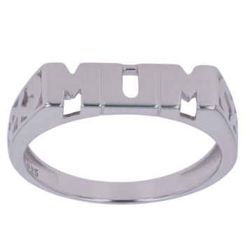 Silver Mum Ring By Icesia