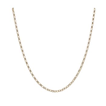 9ct Yellow Gold Belcher Chain 18"