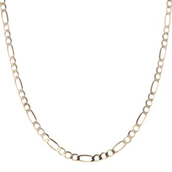 9ct Yellow Gold Figaro Chain 18"