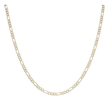 9ct Yellow Gold Figaro Chain 18"