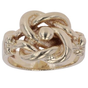 9ct Yellow Gold Knot Ring