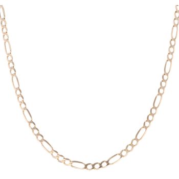 9ct Yellow Gold Figaro Chain 18"