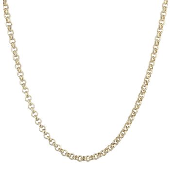 9ct Yellow Gold Belcher Chain 22"