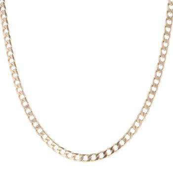 9ct Yellow Gold Curb Chain 26"