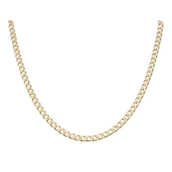14ct Yellow Gold Curb Chain 24"