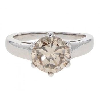 18ct White Gold 1.50ct Diamond Solitaire Ring