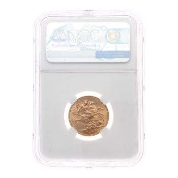 1932 George V South Africa Full Sovereign Coin NGC