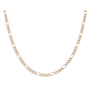 9ct Yellow Gold Figaro Chain 24"