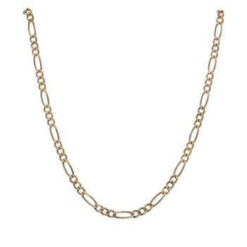 9ct Yellow Gold Figaro 16" Chain