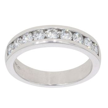 Platinum 0.75ct Diamond Eternity Ring