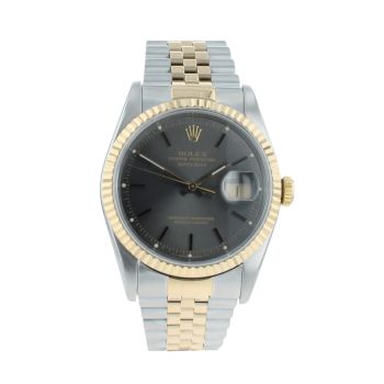 Rolex Custom Datejust Pre Owned Watch Ref 16233