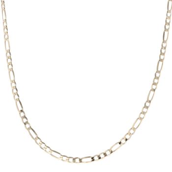 9ct Yellow Gold Figaro Chain 18"