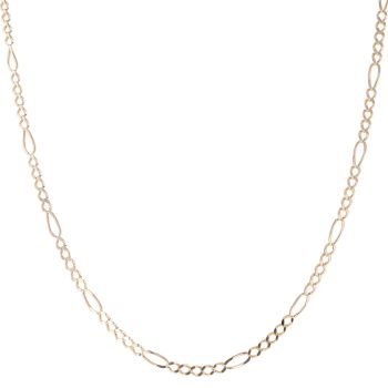 9ct Yellow Gold Figaro Chain 26"
