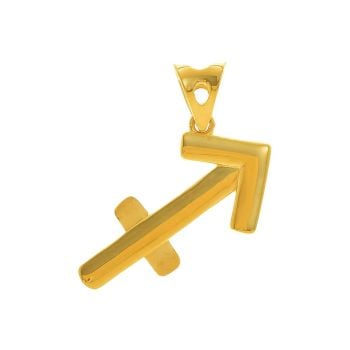 22ct Gold Sagittarius Pendant