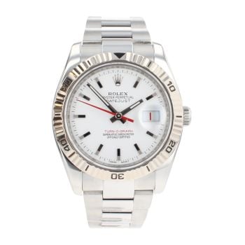 Rolex Datejust Turn-O-Graph Pre Owned Watch Ref 116264