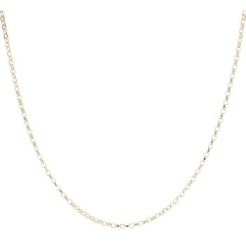 9ct Yellow Gold Belcher Chain 16"