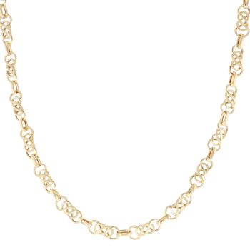 9ct Yellow Gold Fancy Chain 20"