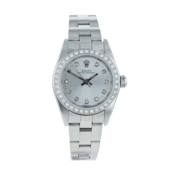Rolex Custom Oyster Perpetual Pre Owned Watch Ref 76030