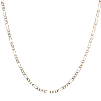 9ct Yellow Gold Figaro Chain  20"