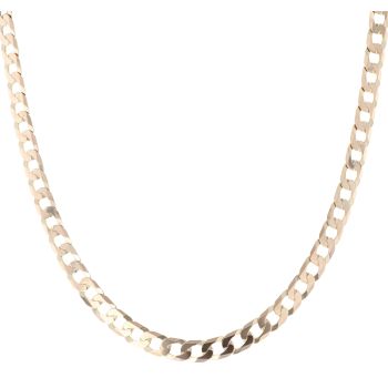 9ct Yellow Gold Curb Chain 20"