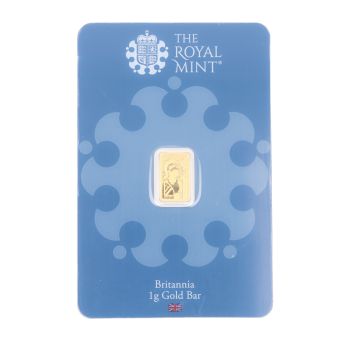 1g The Royal Mint Ingot Sealed