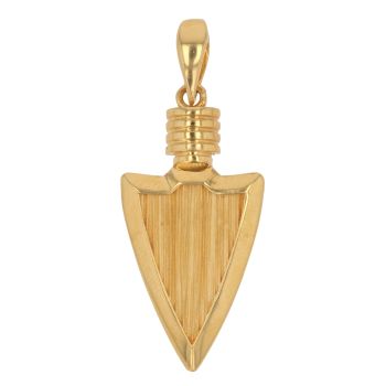 22ct Yellow Gold Shield Pendant