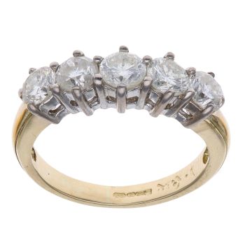 18ct Yellow Gold 1.50ct Brilliant Cut Diamond Eternity Ring