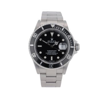 Rolex Submariner Pre Owned Watch Ref 16610