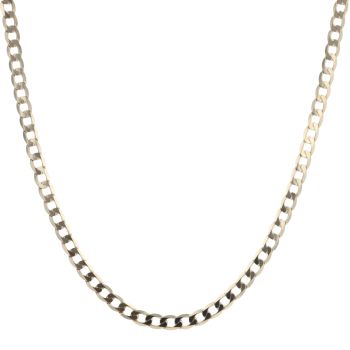 9ct Yellow Gold Curb Chain 20"