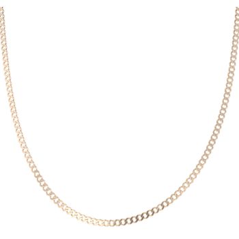 9ct Yellow Gold Curb Chain 20"