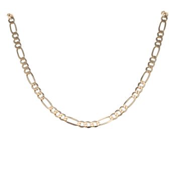 9ct Yellow Gold Figaro Chain 20"