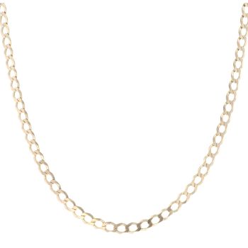 9ct Yellow Gold Curb Chain 24"