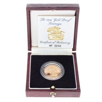 1994 Elizabeth II Full Sovereign Coin