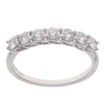 18ct White Gold 0.75ct Diamond Eternity Ring