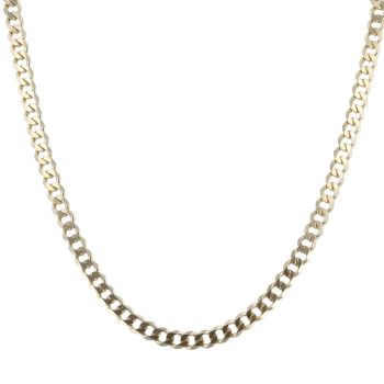 9ct Yellow Gold Curb Chain 24"