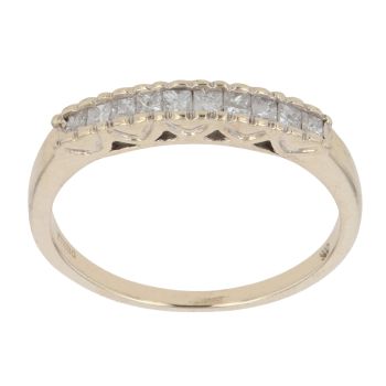 9ct Yellow Gold 0.30ct Diamond Eternity Ring