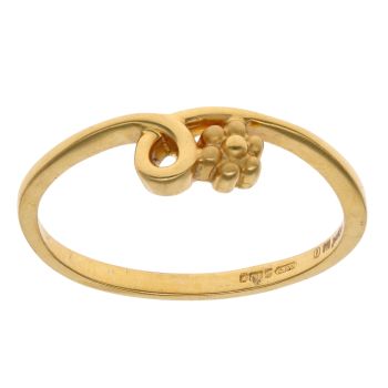 22ct Yellow Gold Rosette Ring