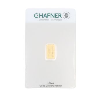 1g Chafner Ingot Sealed