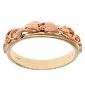 9ct Yellow and Rose Gold Clogau Vine Of Life Ring