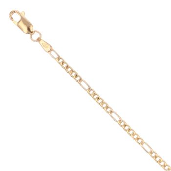 9ct Yellow Gold Fancy Bracelet 7"