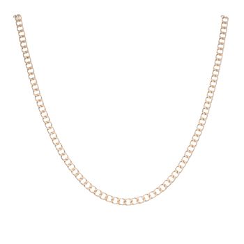 9ct Yellow Gold Curb Chain 20"
