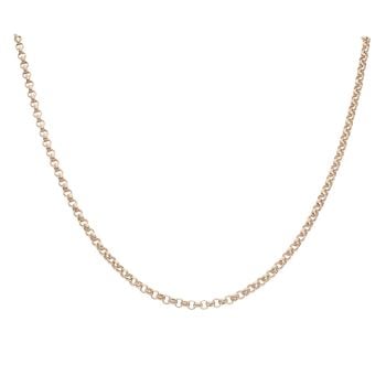 9ct Yellow Gold Belcher Chain 18"