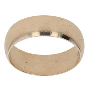 9ct Yellow Gold Wedding Band 7.6mm