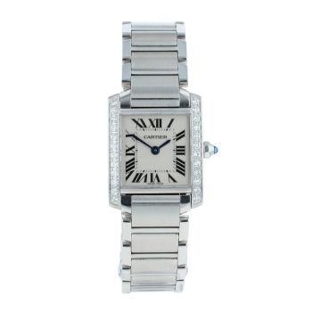 Cartier Custom Tank Pre Owned Watch Ref 2384 (W51008Q3)