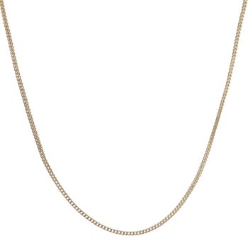 18ct Yellow Gold Foxtail Fancy Chain 24"